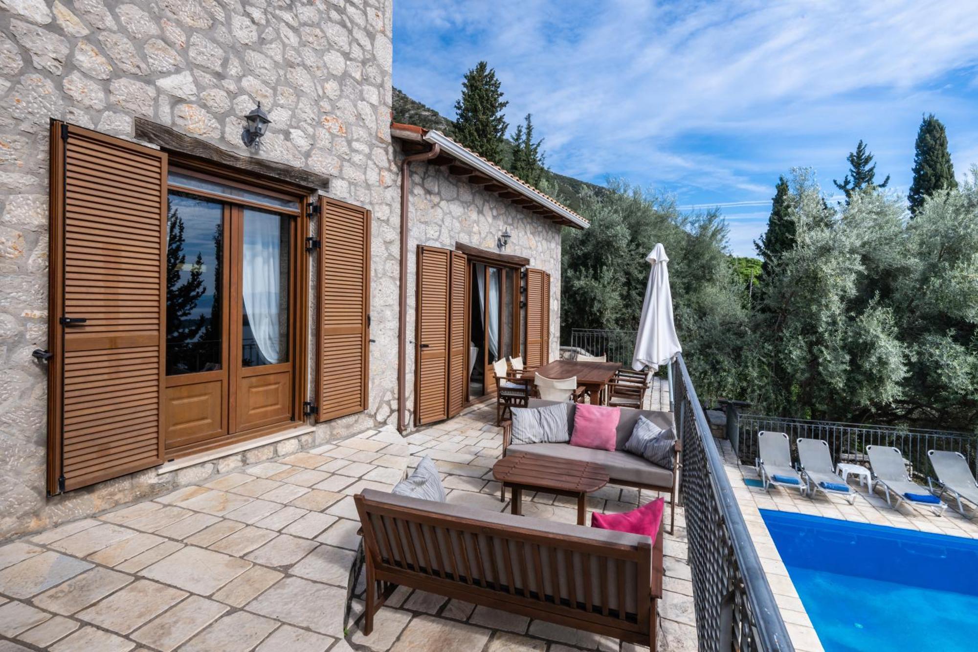 Villa Galini Нидри Экстерьер фото
