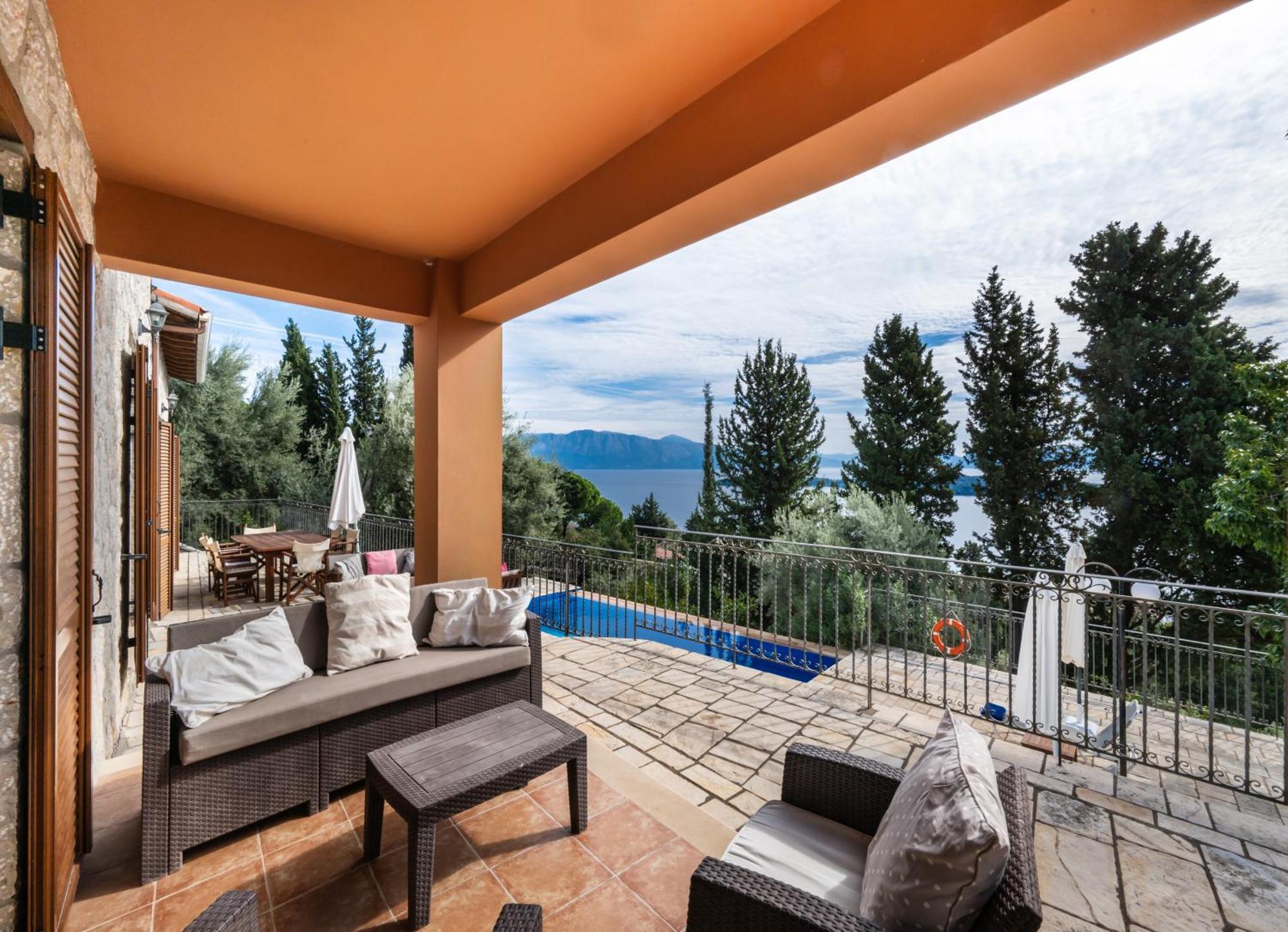 Villa Galini Нидри Экстерьер фото