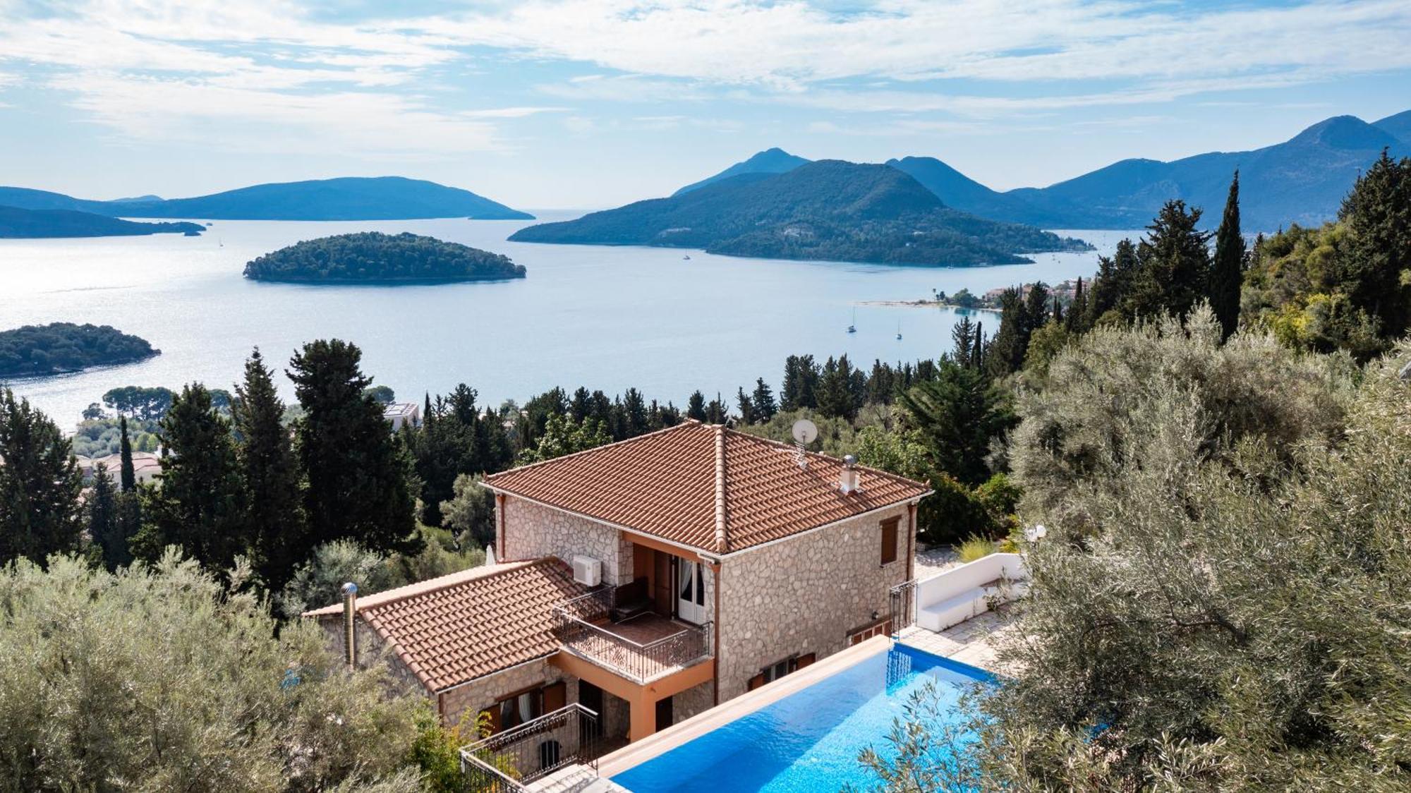 Villa Galini Нидри Экстерьер фото